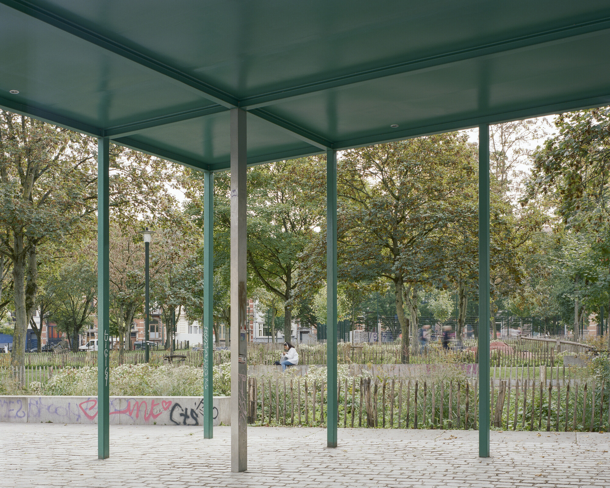 CQD "Parvis - Morichar", place Marie Janson à Saint-Gilles, lauréat Brussels Architecture Prize 2025 • Séverin Malaud © urban.brussels
